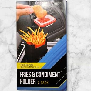 Car Fries & Condiment Holder 2 Pack